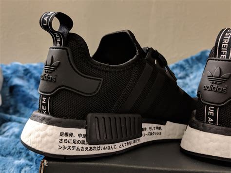 adidas nmd with japanese writing